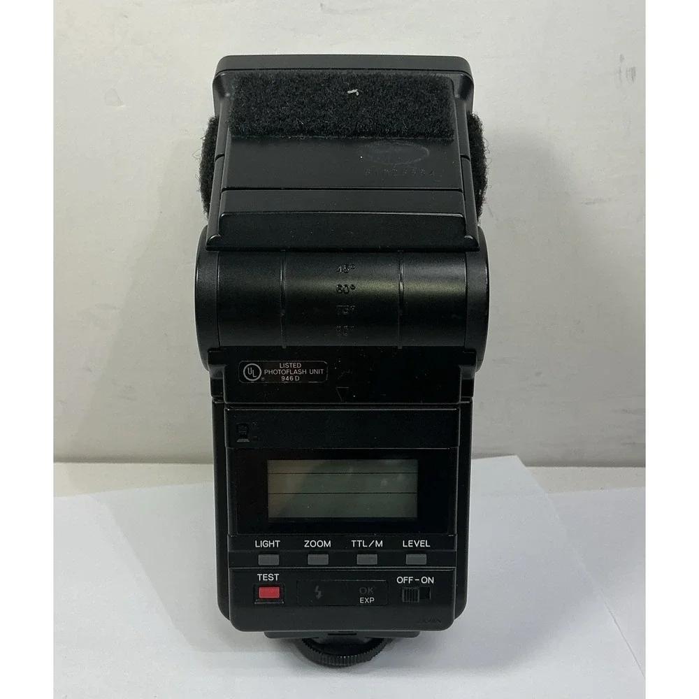 MINOLTA MAXXUM 4000 AF FLASH w/‎ Wide Panel diffuser